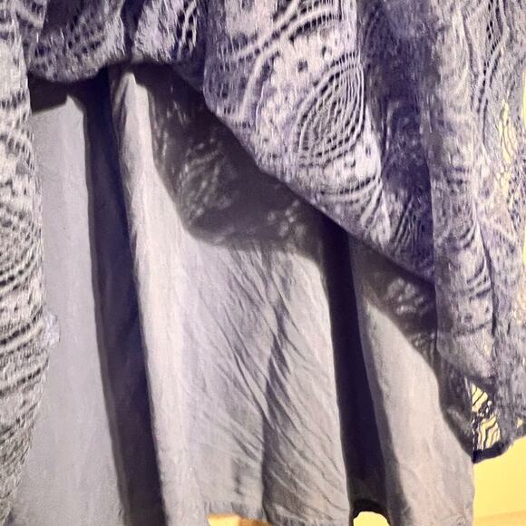 Free People “bittersweet boardwalk blue” dress 2 - Picture 5 of 8